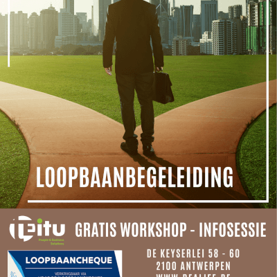 Gratis Loopbaanbegeleiding Workshop - infosessie Antwerpen Gratis Loopbaanbegeleiding Workshop - infosessie Antwerpen
